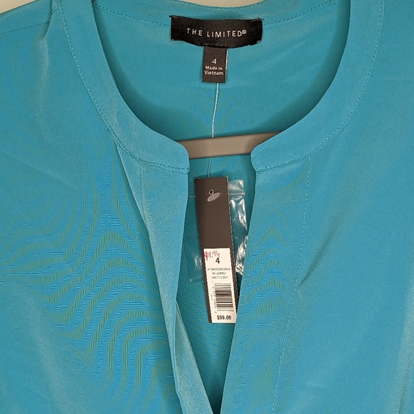 The limited blue sheath dress size 4 NWT - Picture 6 of 9